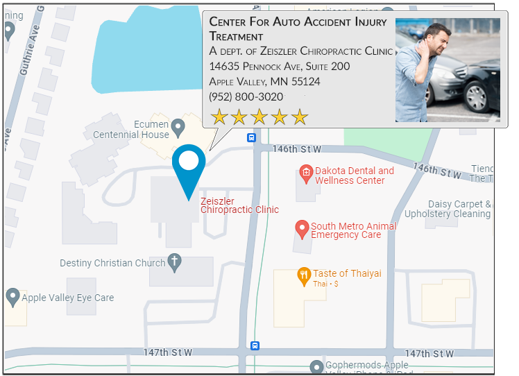 Center For Auto Accident Injury Treatment's location on google map